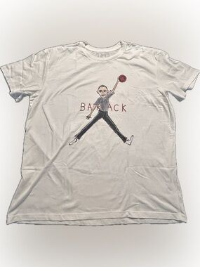 UP Unfortunate Portrait "Barack" T Shirt Mens XL Obama Dunk Basketball